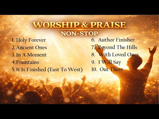 Cover image for a 2-hour worship and praise music session